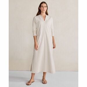 Haven Well Within Polished Lounge Split Neck Dress Womens Size S